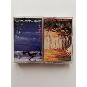 Guadalcanal Diary Cassette Tapes Flip-Flop / Jamboree Elektra Dolby HX Pro